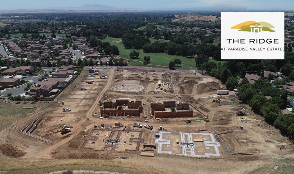 The Ridge at Paradise Valley construction site.
