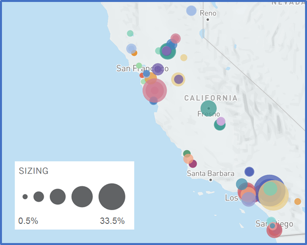 Screenshot of Uncompensated Care by Facility online report.